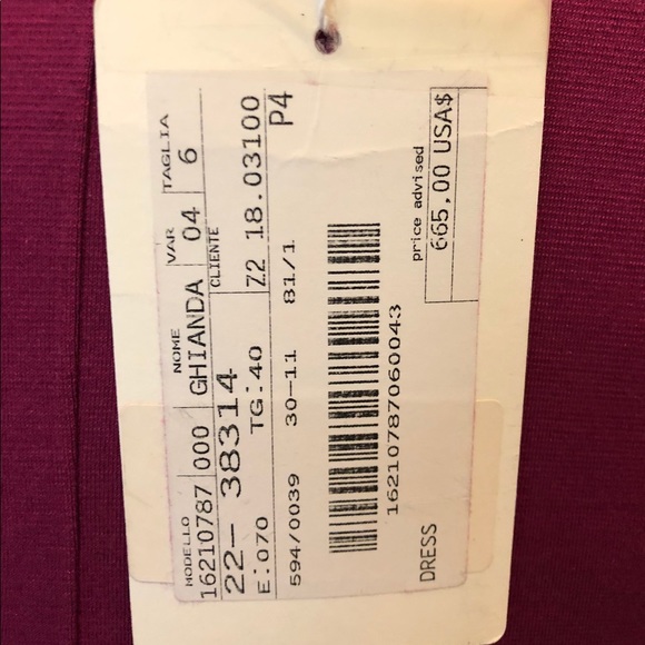 MaxMara Sleeveless Mid-Length Knit Dress | Pink - Picture 5 of 6